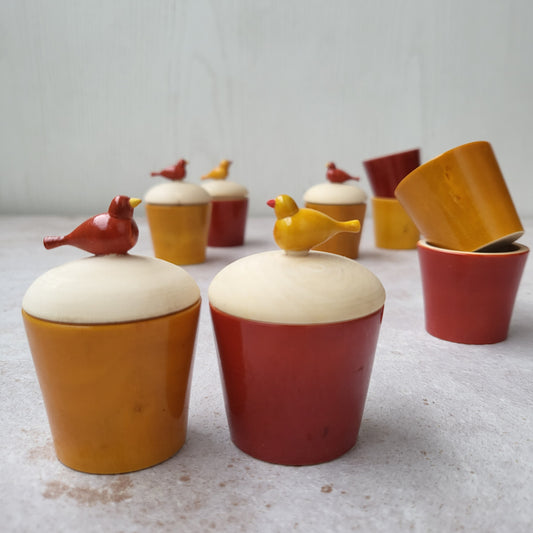Wooden Birdy Dabbas