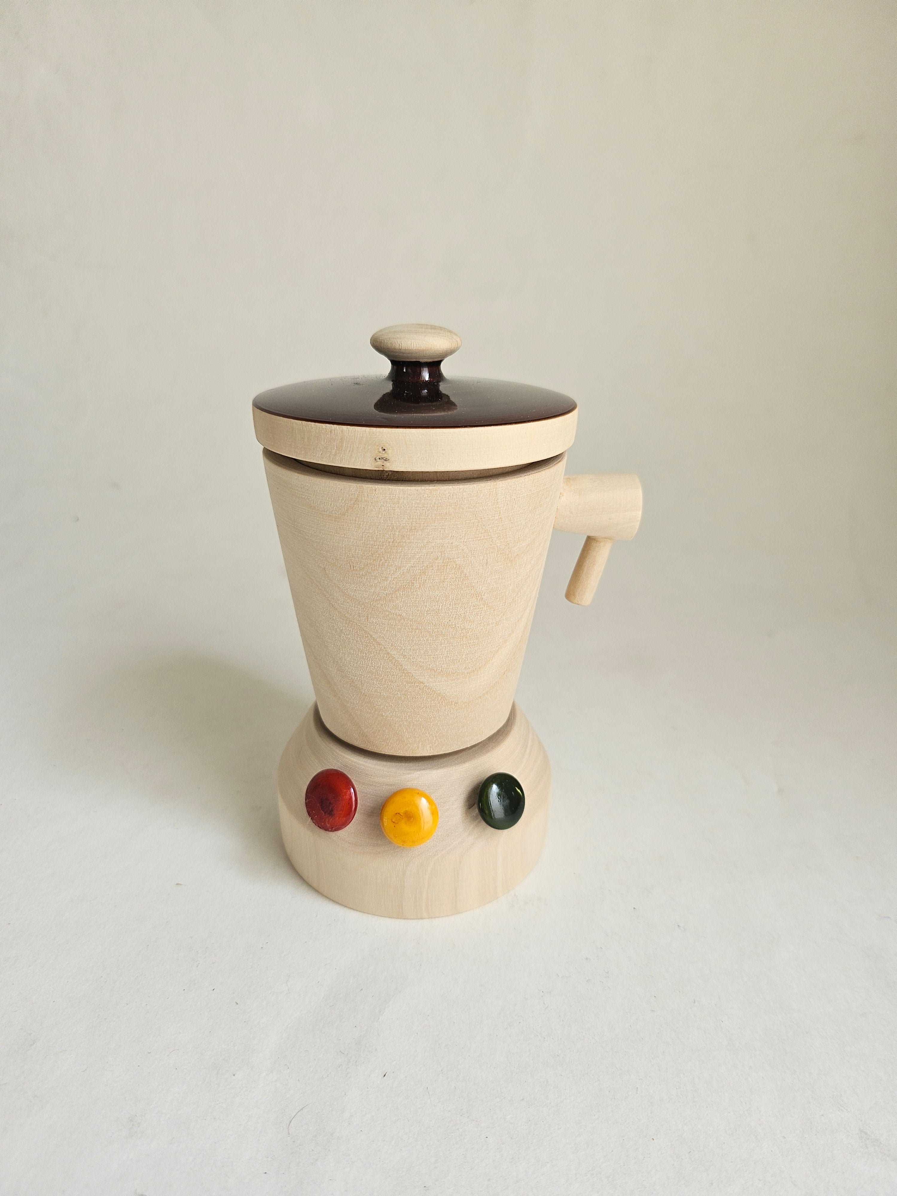 Wooden Mini Mixer Grinder | Kids Kitchen Toy | Gulab Tribe