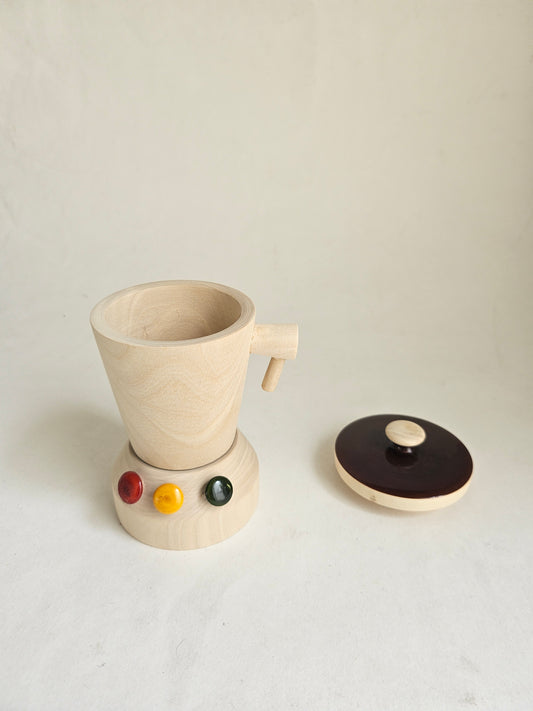 Wooden Mini Mixer Grinder