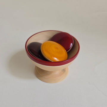 Wooden Macaron Bowl