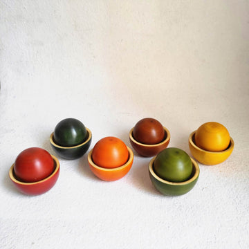 Wooden Bowls & Balls Sorter