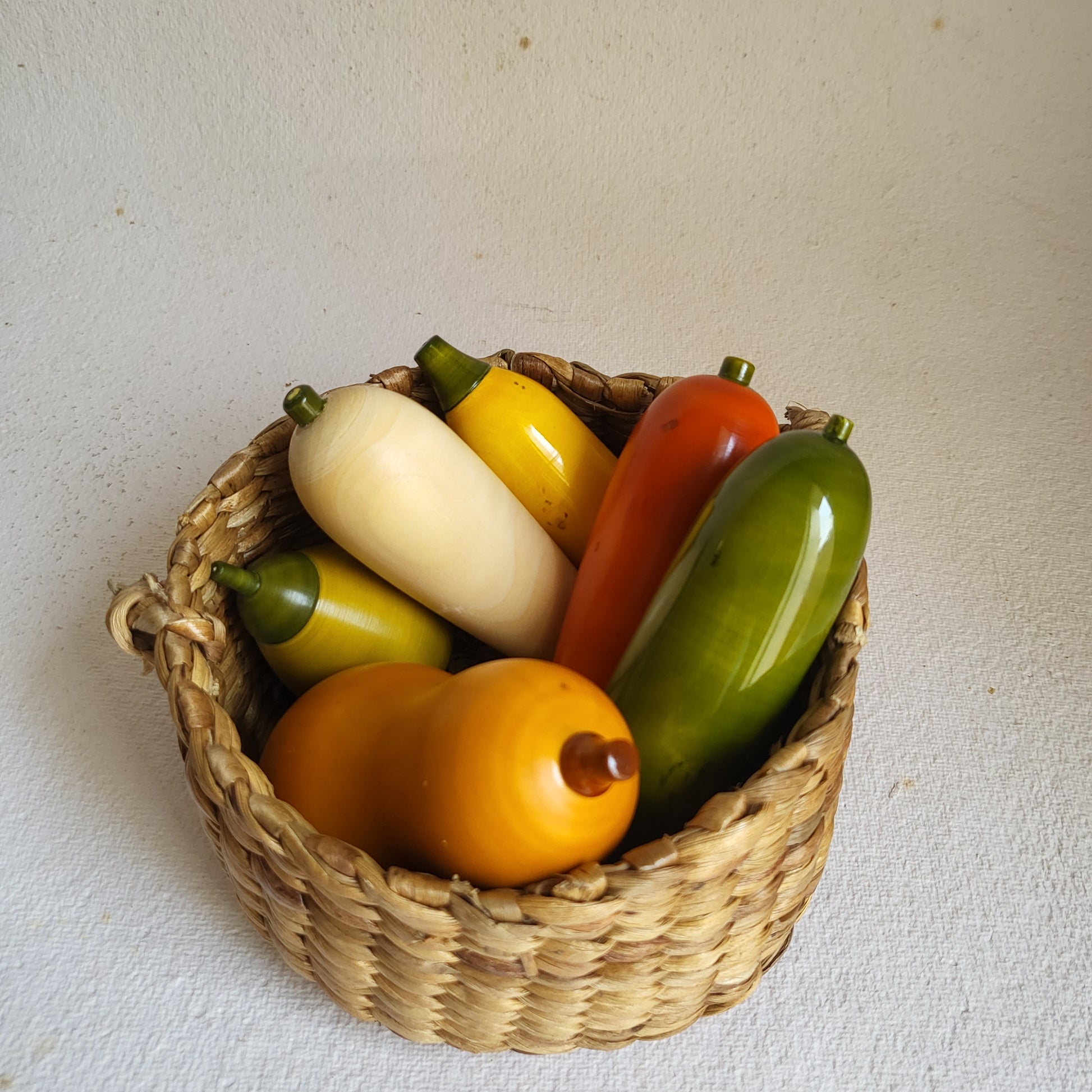 Wooden Vegetable Set