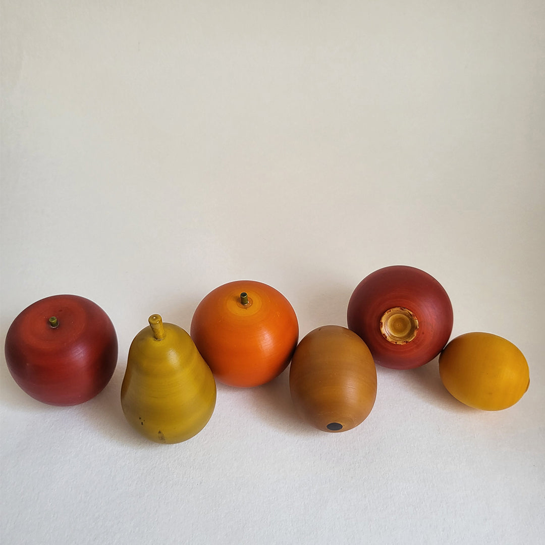 Wooden Fruit Set