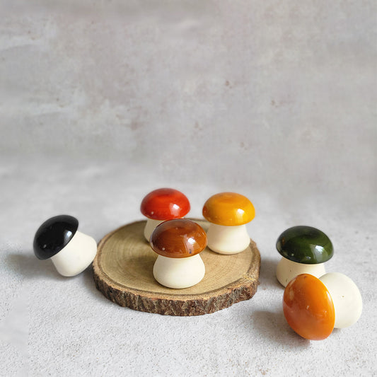 Wooden Mushrooms