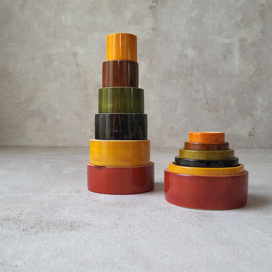 Wooden Nesting & Stacking Cups