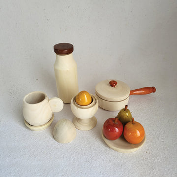 Wooden Breakfast Set