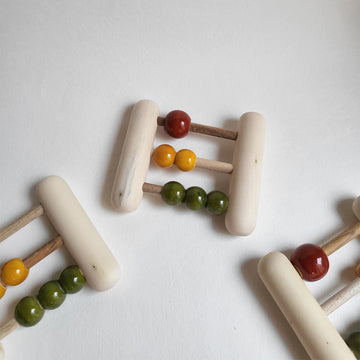 Wooden MIni Abacus Rattle