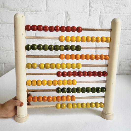 Wooden Big Abacus(1 TO 10 BEADS)