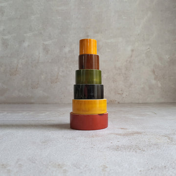 Wooden Nesting & Stacking Cups