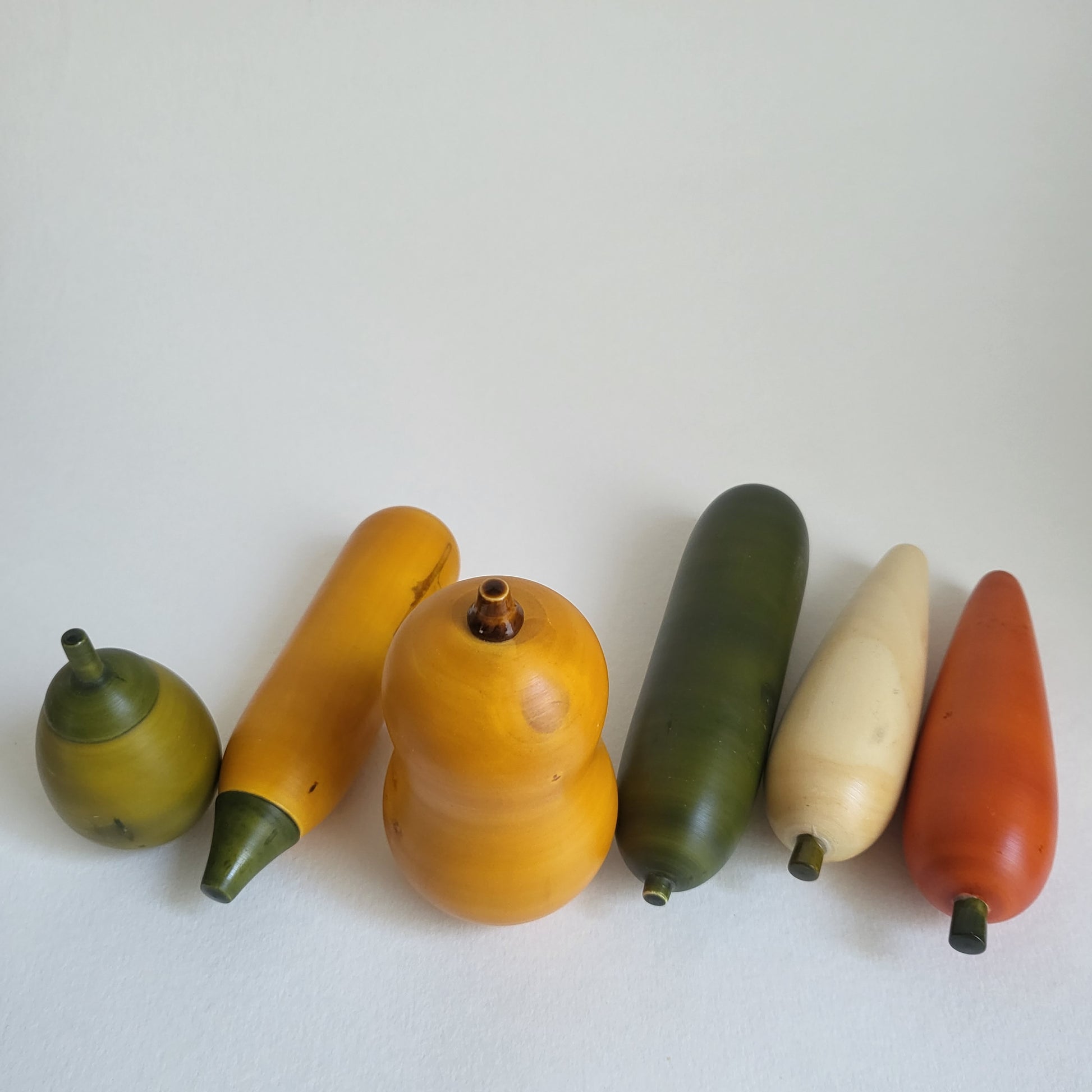 Wooden Vegetable Set