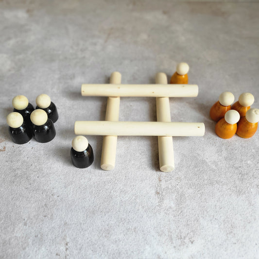 Wooden Tic Tac Toe