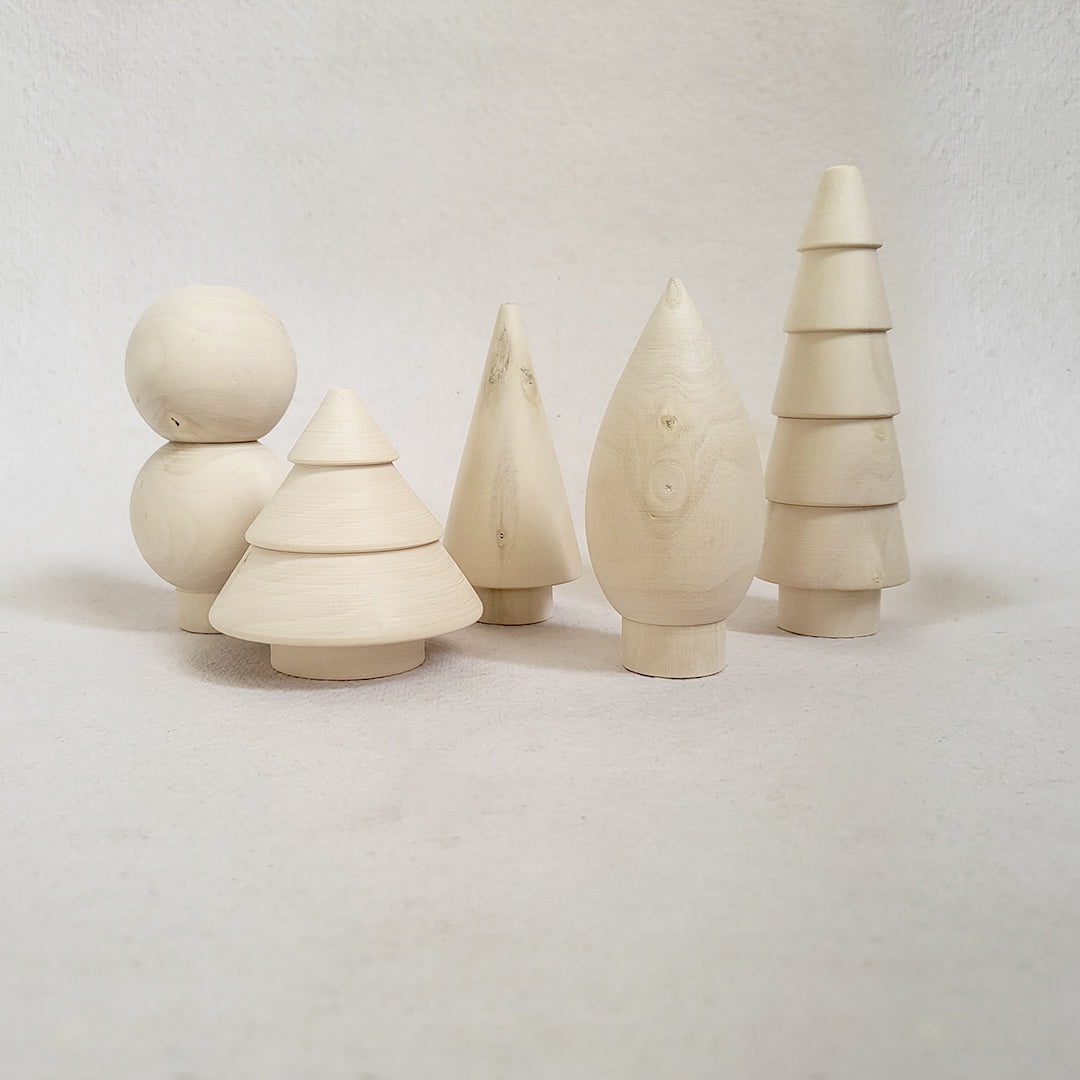 Wooden DIY Tree Set
