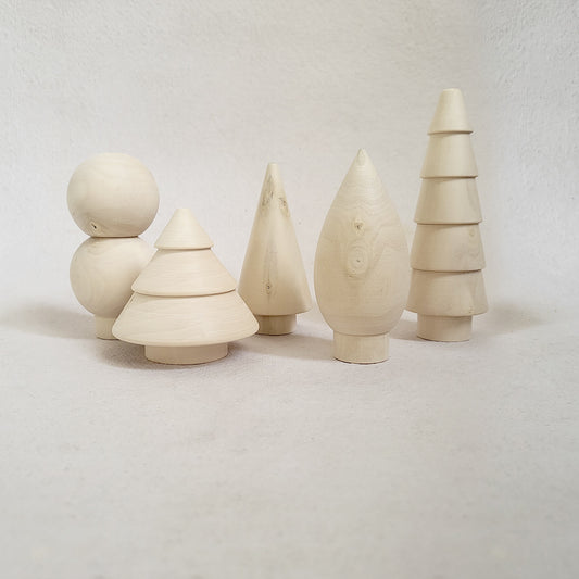 Wooden DIY Tree Set