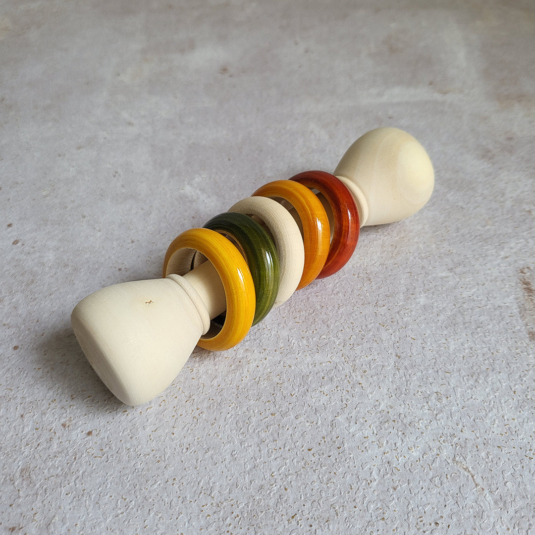 Wooden Mini Rattle
