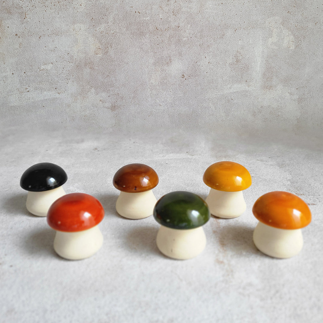 Wooden Mushrooms