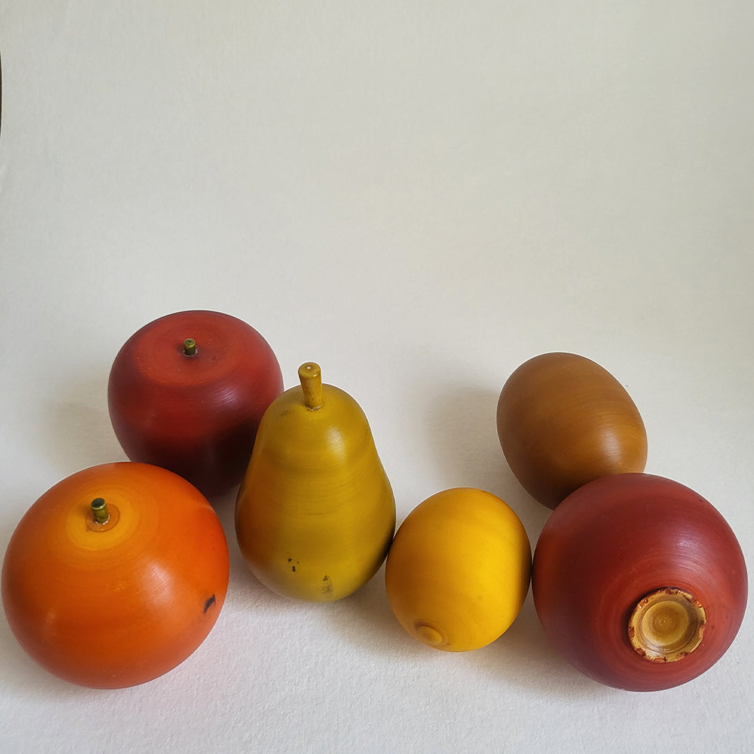 Wooden Fruit Set