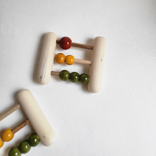 Wooden MIni Abacus Rattle