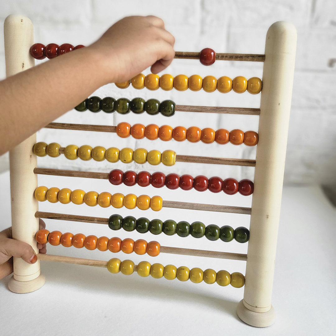 Wooden Big Abacus(1 TO 10 BEADS)
