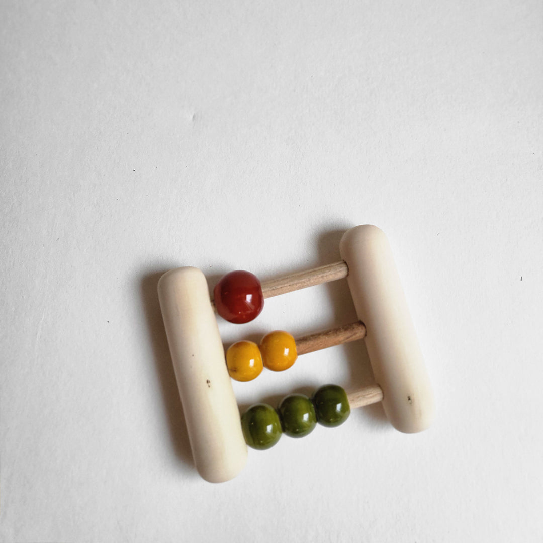 Wooden MIni Abacus Rattle