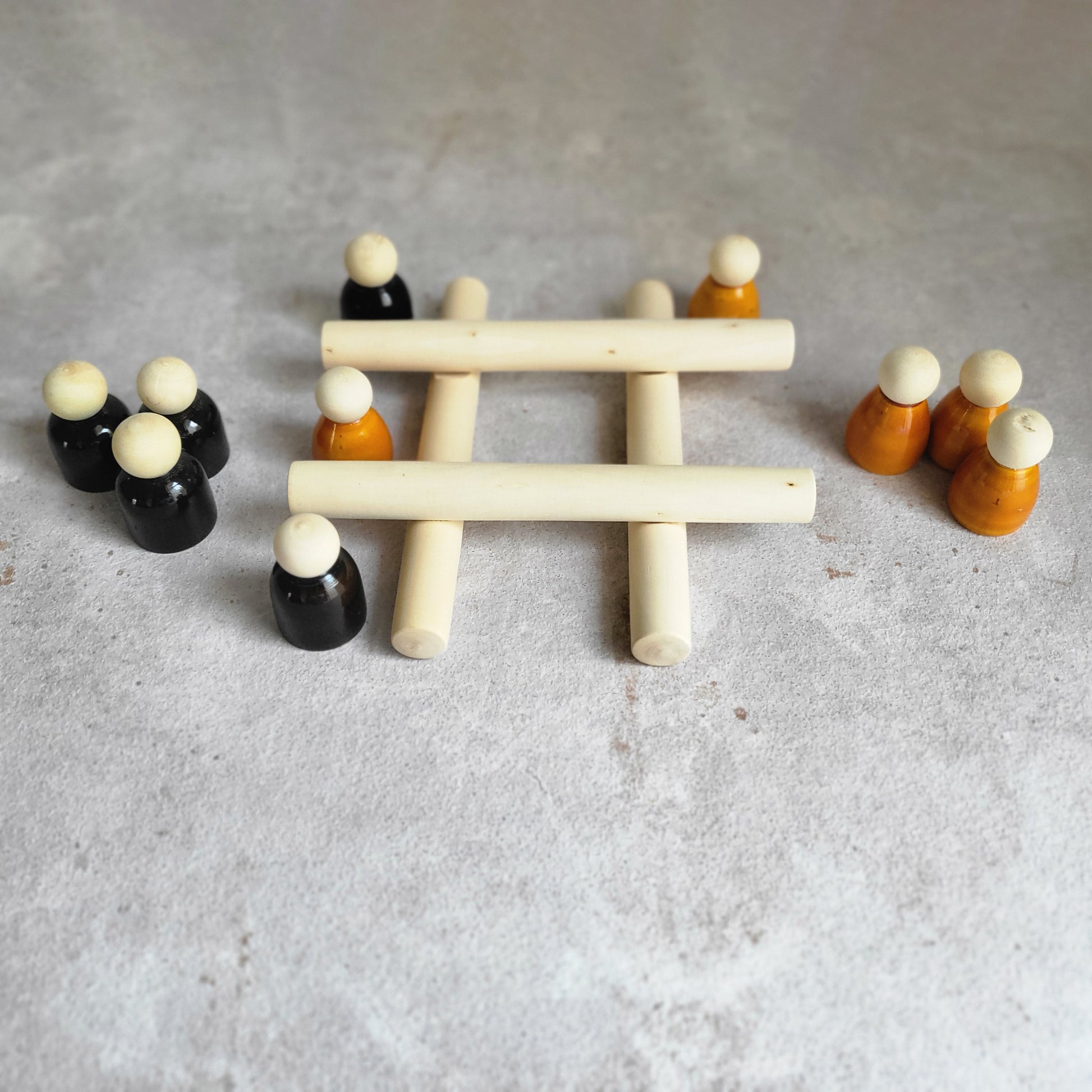 Wooden Tic Tac Toe