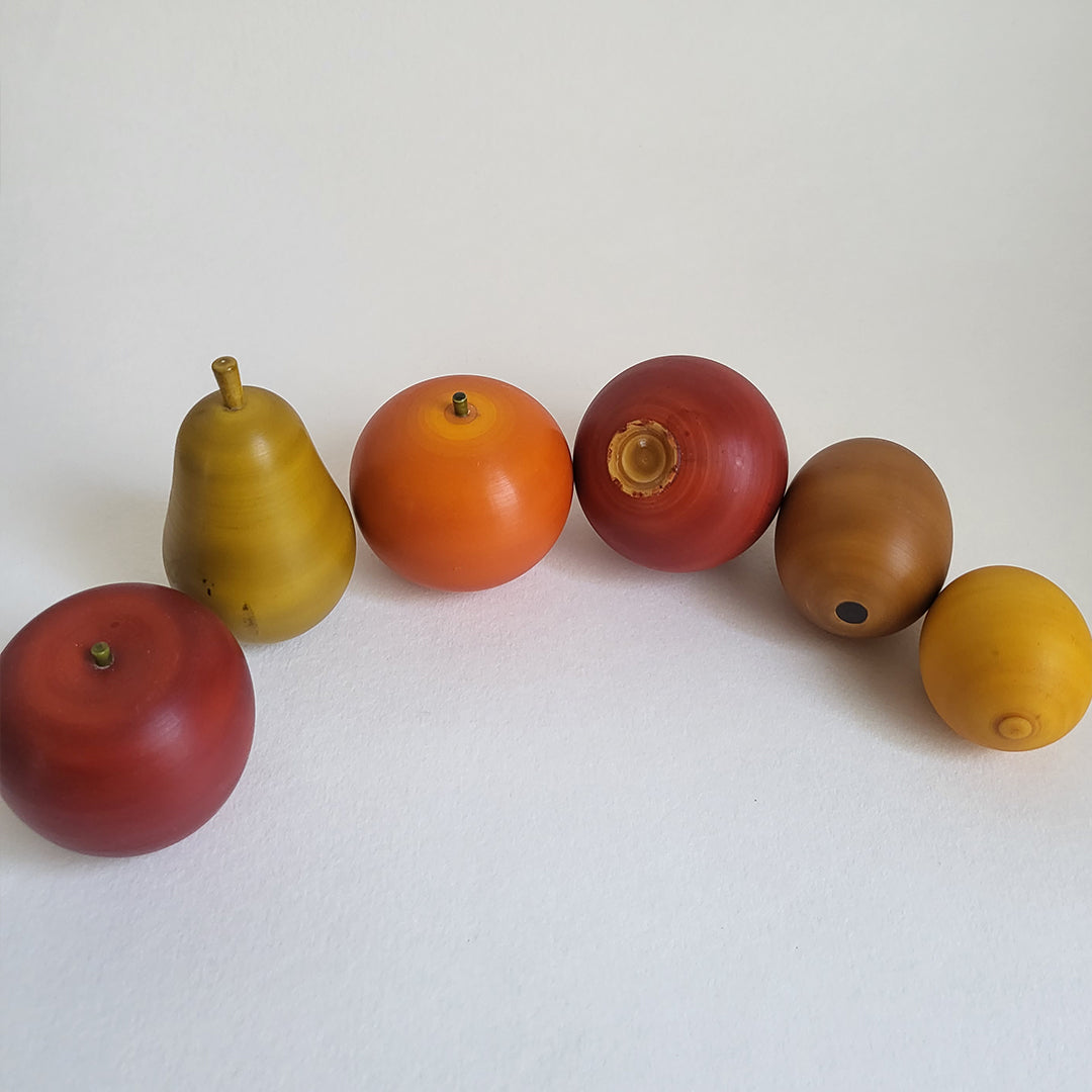Wooden Fruit Set