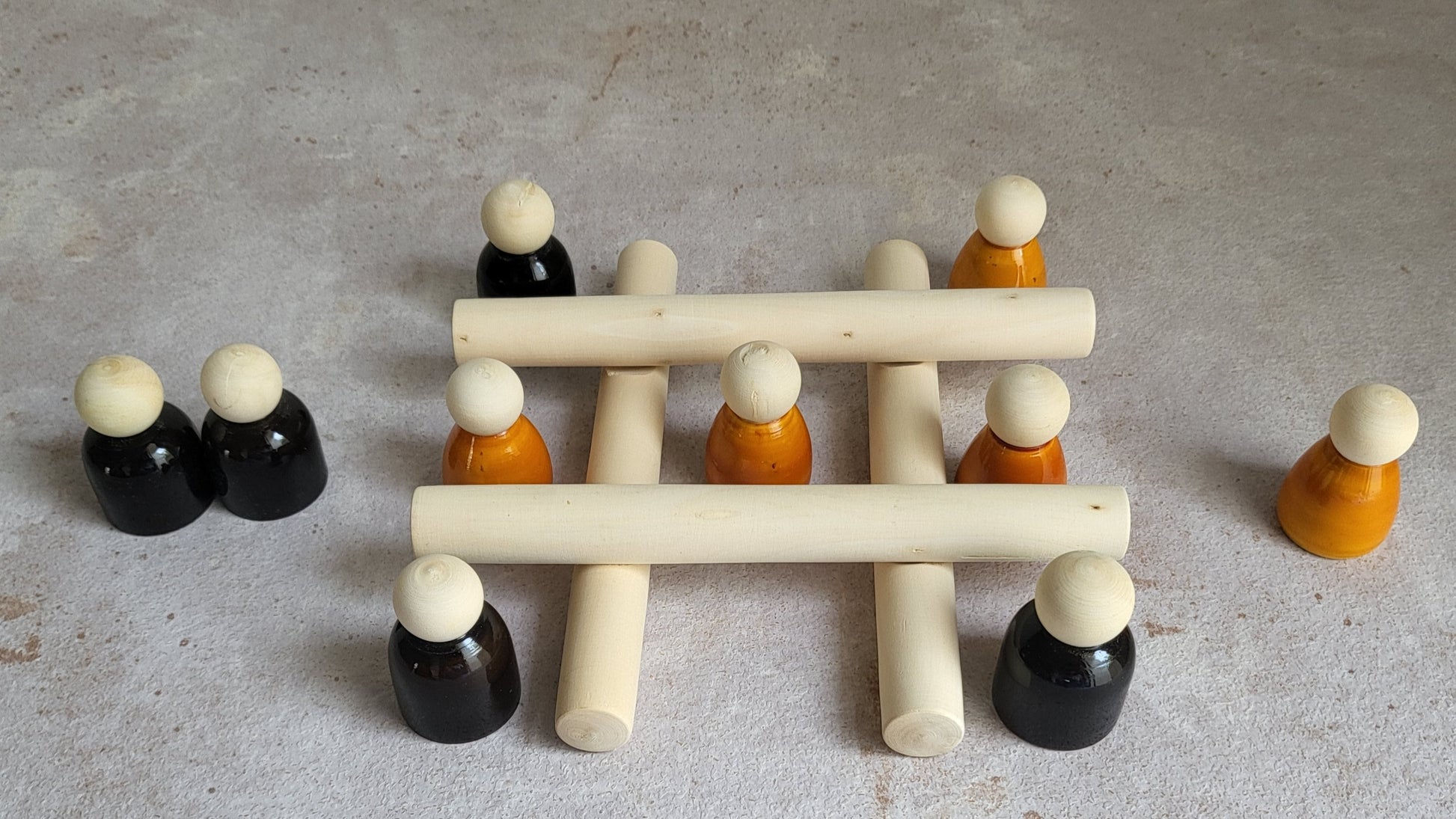 Wooden Tic Tac Toe