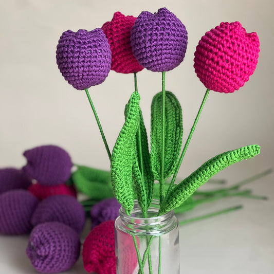 Crochet Tulips