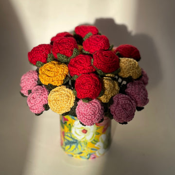 Crochet Mini Roses